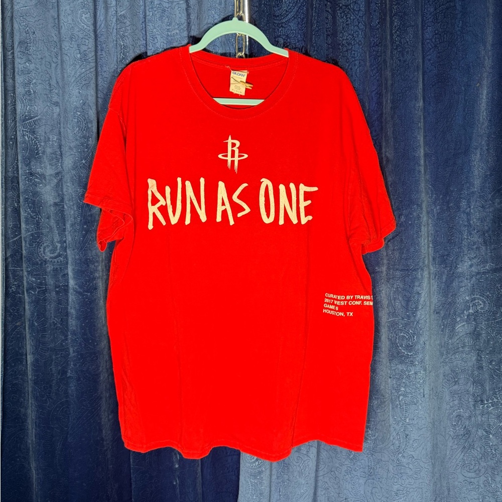 Travis Scott Run As One Rockets